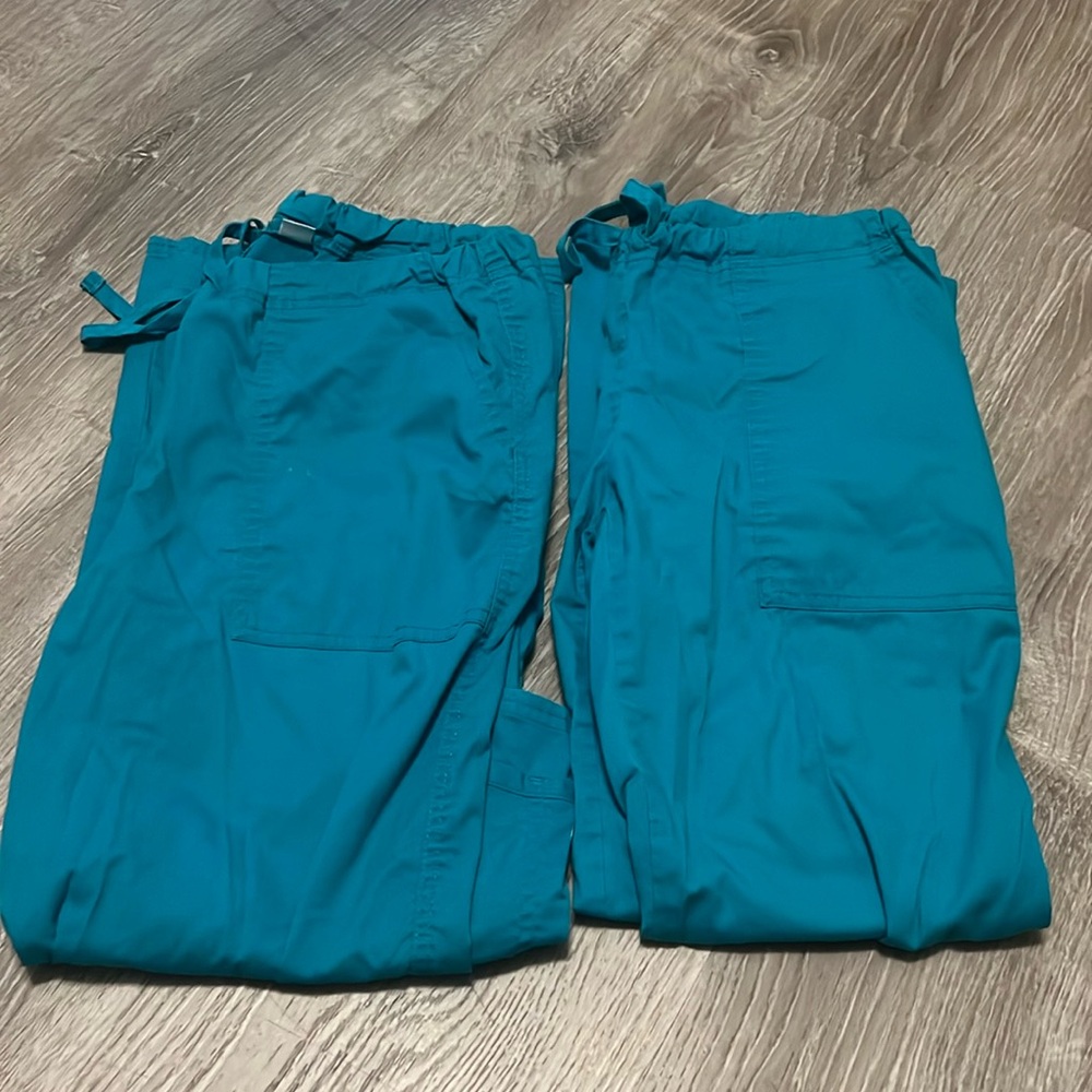 Cherokee Teal Scrub Pants